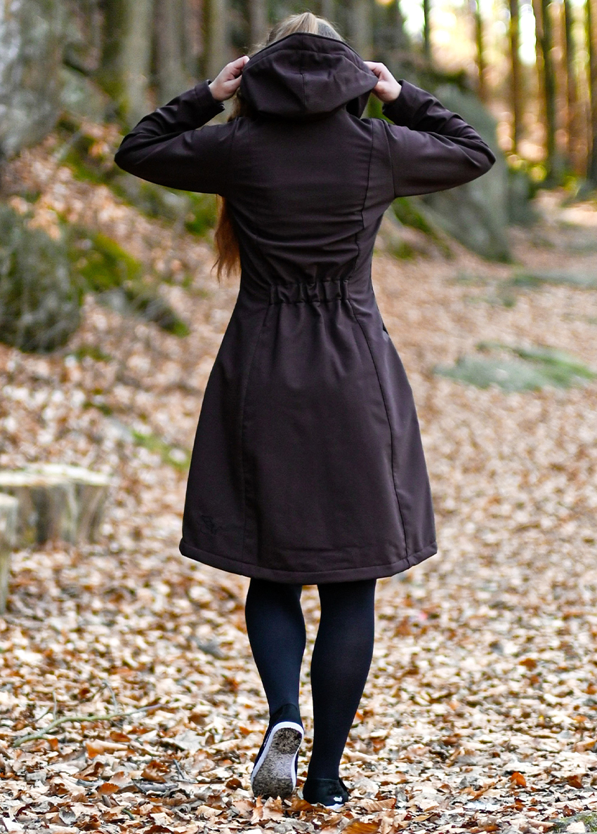 Zadní detail áčkového kabátu